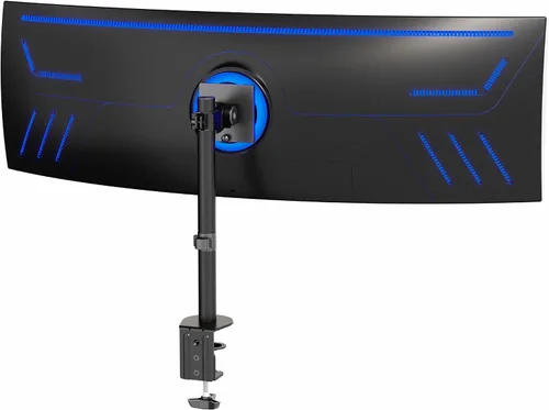 Vista 12 de VIVO Soporte de escritorio para monitor LCD individual de 13 a 38 pulgadas de alta resistencia, para 1 pantalla estándar a ultra ancha de hasta 38