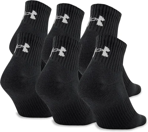 Vista 2 de Under Armour Calcetines de algodón para adultos multipares