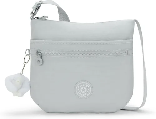 Vista 8 de Kipling Arto - Correa cruzada para mujer, correa de hombro ajustable, cierre de cremallera, Rojo (red rouge)