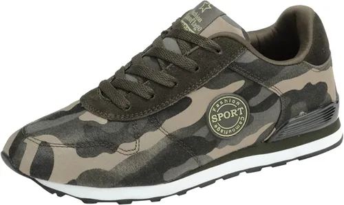 Vista 2 de Tenis de moda para mujer, para parejas, ocio, mujeres, hombres, con cordones, camuflaje, viajes, suela suave, cómodos, zapatos para exteriores