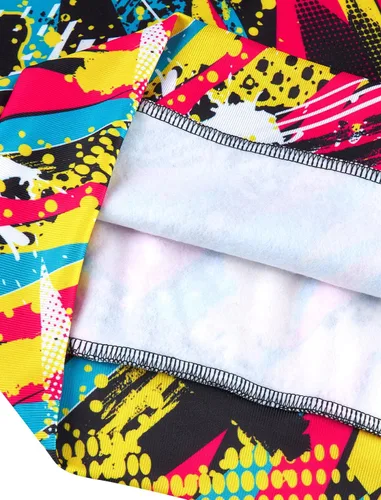 Vista 7 de RAISEVERN Sudaderas con capucha para hombres y mujeres con estampado 3D, sudadera con capucha de forro polar, Graffiti 04
