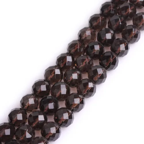 Vista 29 de GEM-Inside - Cuentas sueltas de amatista natural de 0.236 pulgadas (0.236 in), cristal facetado, piedra energética para hacer joyas, 15 pulgadas