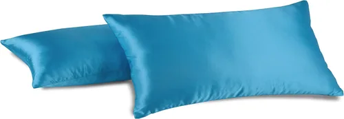Vista 11 de Creativa y colorida brillante satin de imitación / Funda de Almohada, Multicolor
