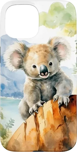 Vista 6 de Cute Little Koala Bear in The Wild Case for iPhone 17
