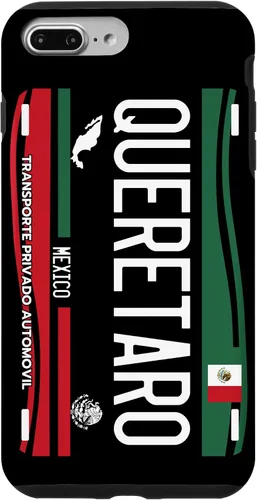 Vista 9 de Placa de matrícula Querétaro para iPhone 14, Querétaro México, Carcasa Querétaro
