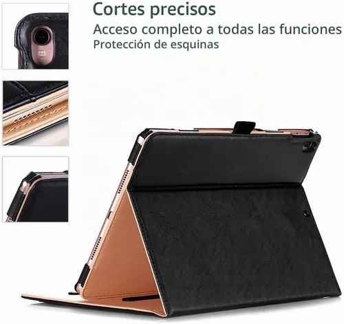 Vista 4 de ProCase Carcasa para Apple iPad Pro de 10.5 - Carcasa para Apple iPad Pro de 10.5 pulgadas 2017, con múltiples ángulos de visualización, con Negro