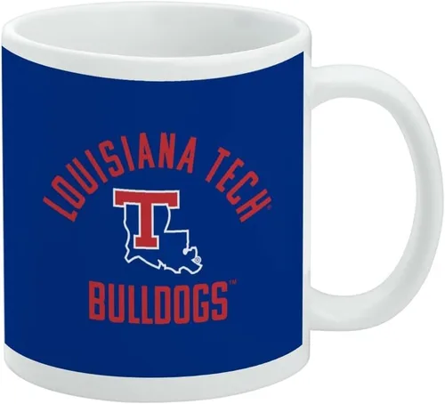 Vista 200 de Taza de cerámica con el logotipo principal de la Universidad Rider, taza de regalo novedosa para café, té y bebidas calientes, 11oz, blanca