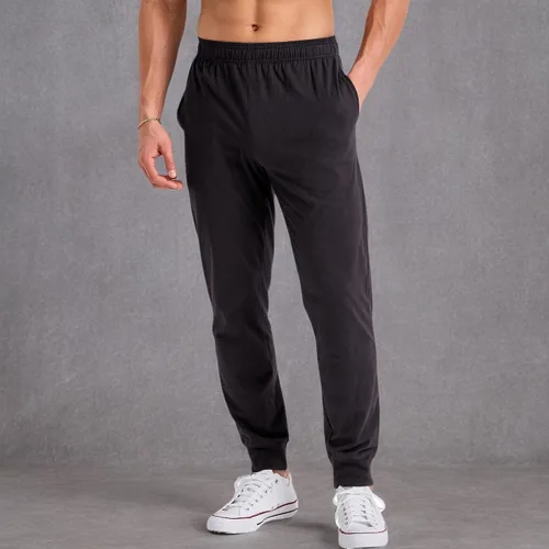 Vista 6 de Hanes Originals - Pantalones deportivos de algodón con bolsillos para hombre