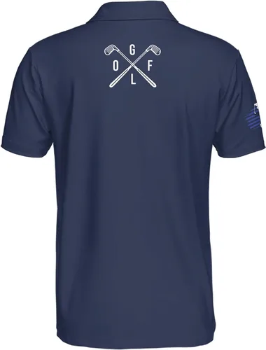 Vista 2 de PAGYMO Golf Shirts for Men Funny Golf Polos for Men Tropical Golf Shirts for Men Golf Gift