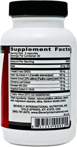 Vista 3 de 7-KETO Musclean. Pierde hasta 3 veces más grasa corporal sin perder el tono muscular. Potente píldora de dieta termogénica para hombres y mujeres.