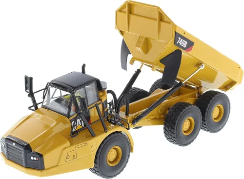 Vista 5 de DM DIECAST MASTERS Caterpillar 740B Camión articulado (cuerpo de volquete) Vehículo de la serie High Line