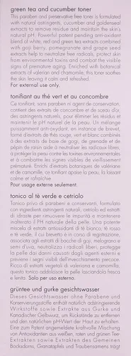 Vista 3 de June Jacobs Tónico de té verde y pepino, 6.7 onzas líquidas