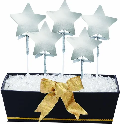 Vista 2 de Wilton Kit de envoltura de bolsillo Silver Star Lollipop, 8