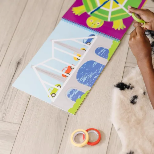 Vista 7 de Libro de actividades de Melissa & Doug (idioma español no garantizado), Cinta libro de actividades, Multi