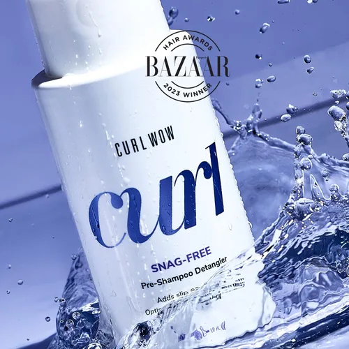 Vista 3 de COLOR WOW Curl Wow - Desenredante de champú sin enganches, desenredante de rizos para lavado sin enredos y reducción de roturas