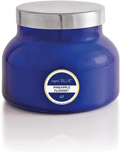 Vista 11 de Velas de tarro de firma Capri Blue - Mezcla de cera de soja de larga duración - Velas de lujo con aroma tropical - Viene en tarro de vidrio