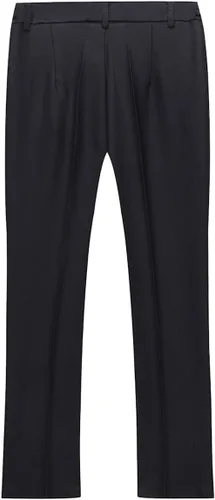 Vista 4 de SWOTGdoby Traje formal Tuexdo dorado Jacquard Slim Fit 2 piezas traje conjunto chaqueta pantalones para boda fiesta de graduación