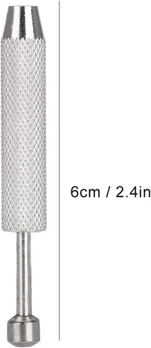 Vista 7 de Soporte profesional para púas, herramienta de recogida de acero inoxidable, 4 puntas, pinzas de garra, piezas de cuentas, pinzas de punta