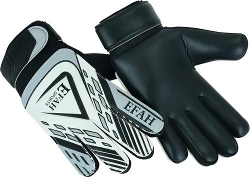 Vista 5 de Guantes de portero de fútbol para niños y jóvenes, guantes de portero de fútbol con palmas de agarre fuerte