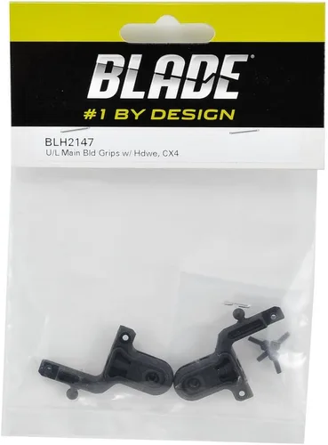 Vista 2 de BLADE BLH2147 Empuñaduras Blade del rotor principal superior/inferior con hardware y pernos Blade CX4