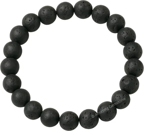 Vista 147 de Amazing Gemstone Crystal Bracelet for Women Men's Gifts - Protection Healing Crystal Bracelet - 8mm Gemstone Beaded Stretchable Bracelet Pulseras