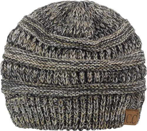 Vista 131 de C.C Trendy Warm Chunky Soft Stretch Cable Knit Beanie