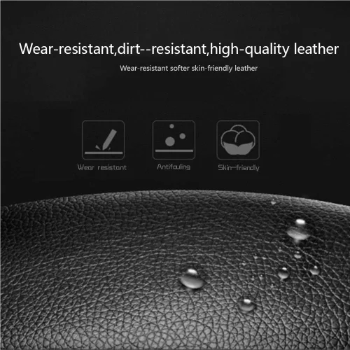 Vista 5 de Leather Desk Gaming Chair Height Adjustable Ergonomic High Backrest Office Computer Chairs with Headrest and Lumbar Support for Reception Study Milk