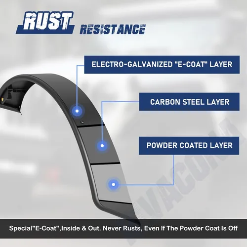 Vista 6 de Fender Flares - Cubierta de llanta para Ford Bronco 2021-2026 de 2