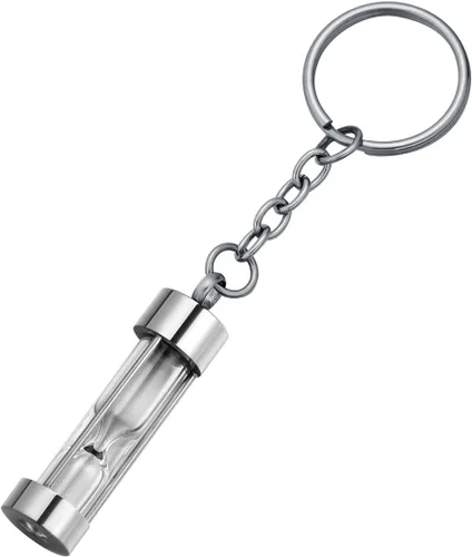 Vista 13 de Llavero de reloj de arena para cenizas, colgante de urna conmemorativa, recuerdo de cremación, joyería para tía, Aunt