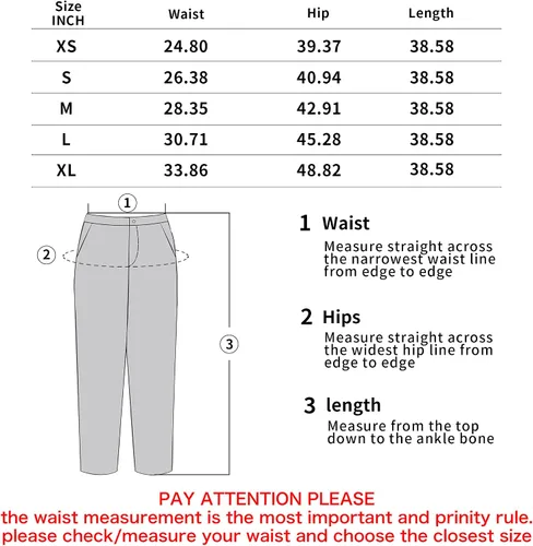 Vista 3 de Pantalones básicos de lino para mujer, cintura elástica, pierna ancha, pantalones casuales con bolsillos