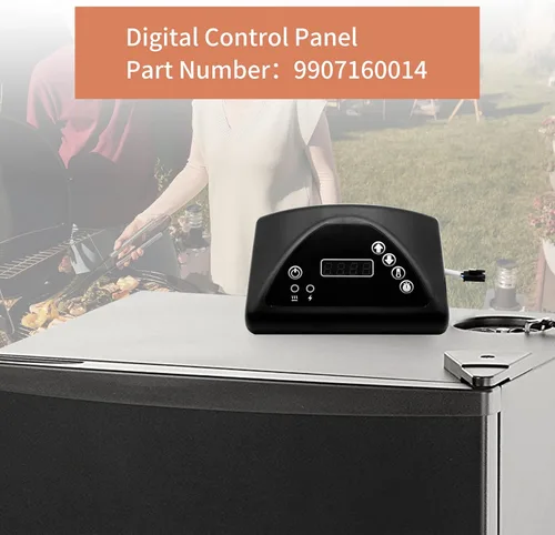 Vista 6 de Panel de control digital, piezas de repuesto Masterbuilt, compatible con Masterbuilt MB20071317/ 20071117/ 21071218 y más modelos de ahumadores