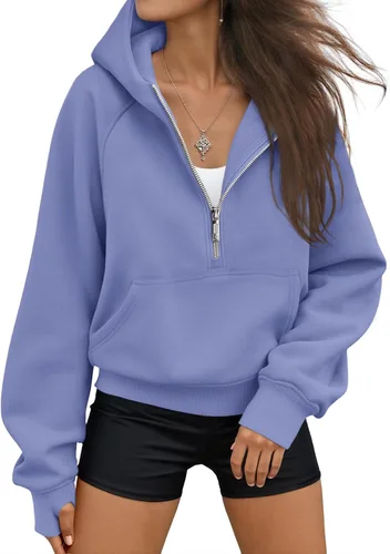 Vista 17 de AUTOMET Sudaderas con capucha de mujer, sudaderas de forro polar para otoño, conjuntos de moda, sudaderas para hacer ejercicio, chaquetas con Verde