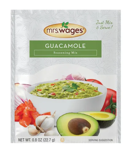 Vista 2 de Mrs. Wages Hot Jalapeno salsa mezcla de condimentos (paquete de 12), 0.8 onzas (paquete de 12)