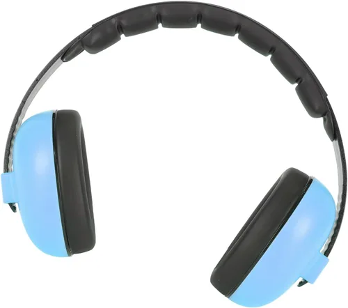 Vista 5 de Orejeras plegables para niños para protección auditiva Azul
