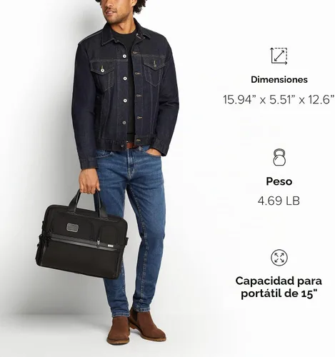 Vista 4 de TUMI Bolso de Mano para Hombre Contemporáneo