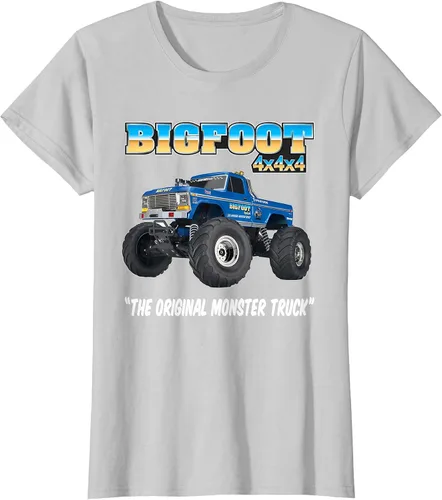 Vista 20 de Camiseta Monster Truck Gris asfalto