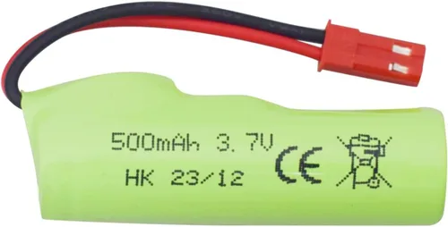 Vista 4 de sea jump 5 unids 3.7 V 500 mAh Lipo batería con cargador 5 en 1 adecuado para Huina 1337 1338 1516 1517 Control remoto vehículo de ingeniería RC