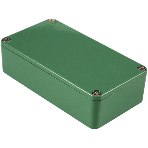 Vista 21 de Hammond Manufacturing 1590B DIECAST Caja 4.4X2.3X1.1 Plateado