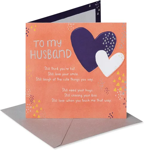 Vista 9 de American Greetings Tarjeta de aniversario para él (The Best In Me)