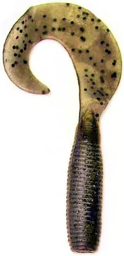 Vista 6 de Yamamoto Señuelos de pesca de plástico suave de 5 pulgadas con acción de rizado de cola – 20