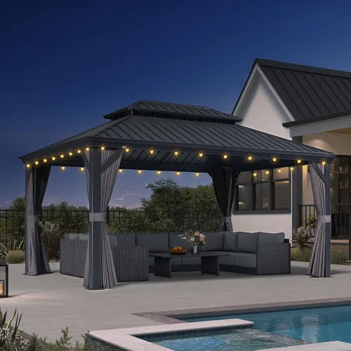 Vista 52 de Purple leaf - Gazebo para exteriores.