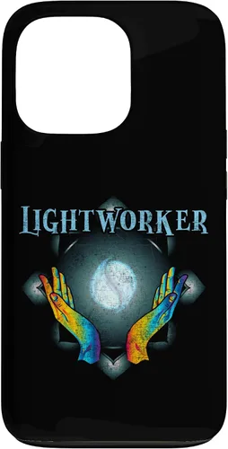 Vista 10 de Funda para iPhone 16 Energy Chakra Holistic Healing Hands Lightworker Reiki