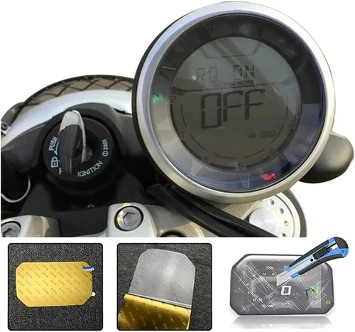 Vista 4 de Película protectora para tablero de instrumentos para Du&cati Scrambler 400 800 2017 2015 2016 2018-2022 motocicleta Speedometer Cluster Protector