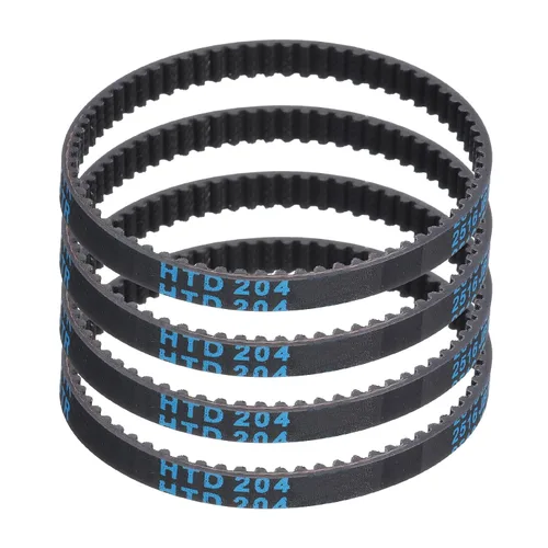 Vista 40 de uxcell 4 piezas HTD-3M Correa de Distribución de Goma 48 Dientes, Longitud de Paso 144mm x Ancho 6mm x Altura 2.4mm, Correa de Polea de Distribución