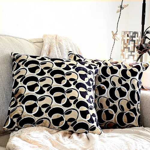Vista 20 de Tache Home Fashion Funda de almohada 16 x 16 Down The Chimney