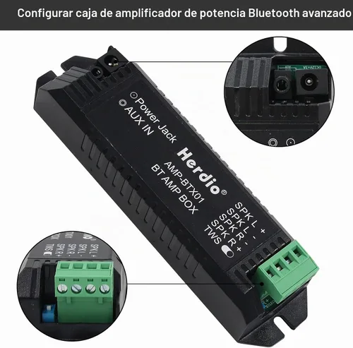 Vista 3 de Herdio HCS-818BT - Altavoces de techo Bluetooth de 6.5 pulgadas de 320 W, montaje empotrado de 2 vías, altavoces de pared para el hogar, baño