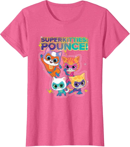 Vista 57 de Disney Junior SuperKitties Pounce! Camiseta de equipo completo, talla S
