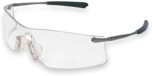 Vista 7 de Crews T411G Rubicon - Gafas de seguridad con espejo esmeralda, 1 par Lente de espejo esmeralda