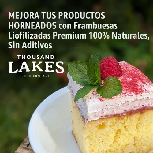 Vista 6 de Freeze Dried Whole Raspberries - 1.2 oz Thousand Lakes