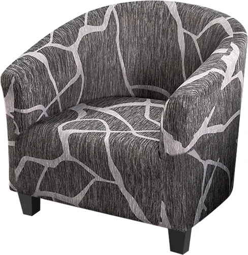 Vista 12 de HOTNIU Funda para silla de club, fundas para sillas de bañera para sillones, funda elástica para sillón, protector de silla de club, cubiertas